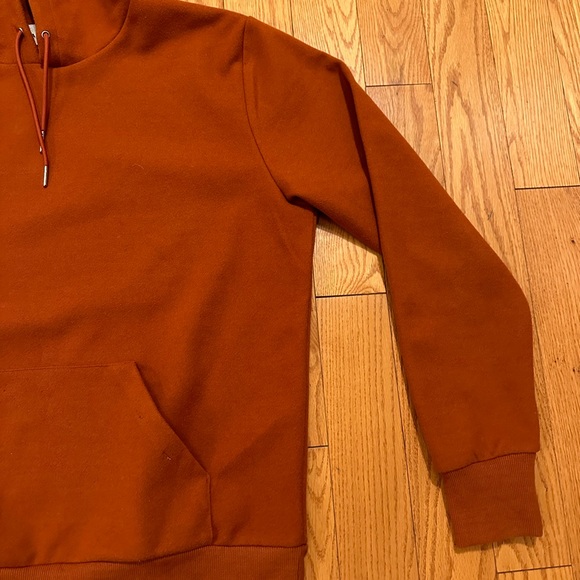 LA Panoplie Rust Orange Hoodie - Picture 2 of 4